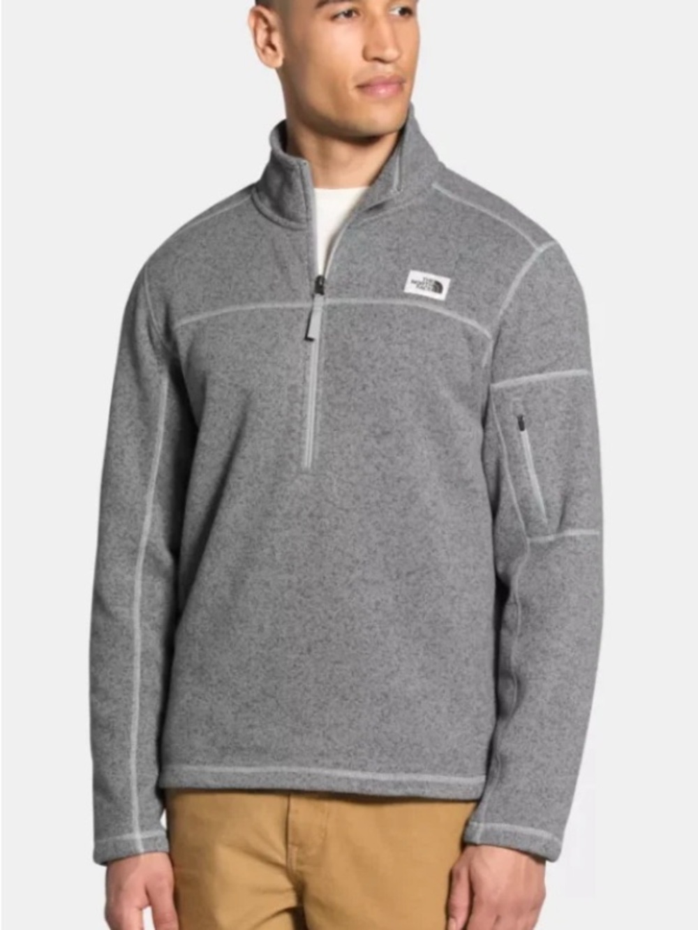 The North Face Men's Gordon Lyons 1/4 Zip Fleece Pullover Large